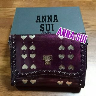 アナスイ(ANNA SUI)の超美品ANNA SUI折りたたみがま口財布(財布)