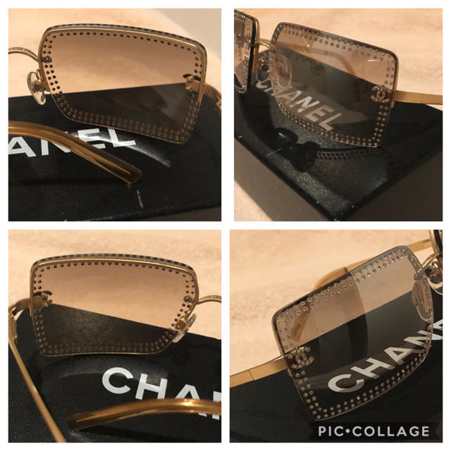 CHANEL(シャネル)のCHANEL スワロフスキー レディースのファッション小物(サングラス/メガネ)の商品写真