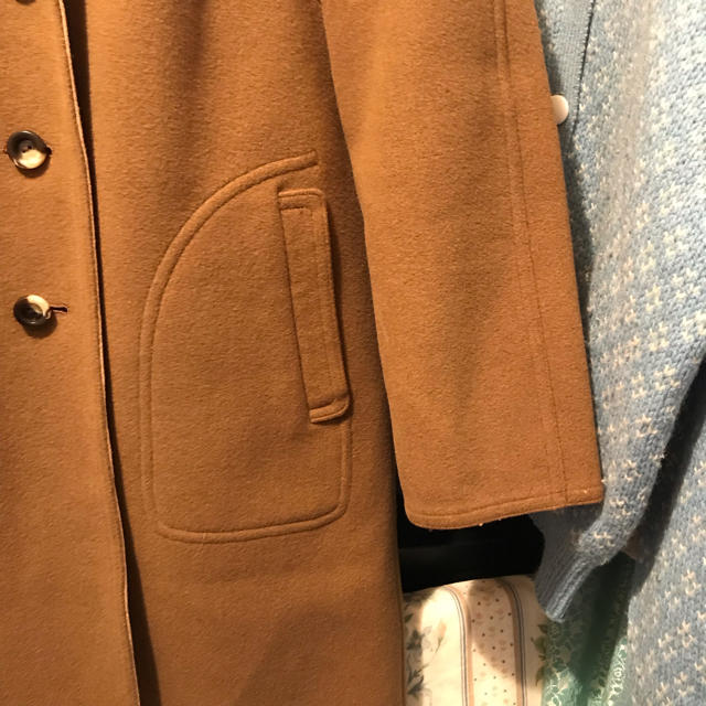 レディースEngland vintage melton coat.