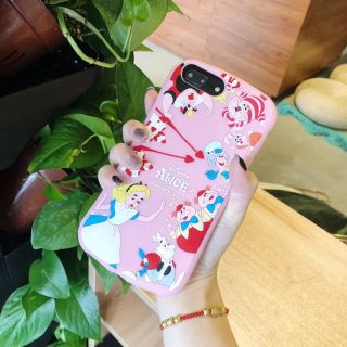 ディズニー(Disney)のディズニープリンセス アリス シリコン携帯ケース iPhone アイホン(iPhoneケース)