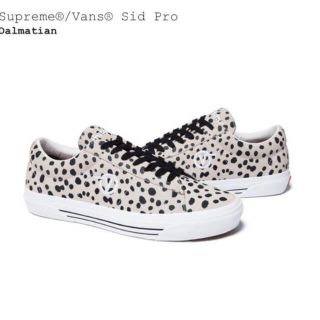 シュプリーム(Supreme)の【27cm】Supreme Vans Sid Pro(スニーカー)