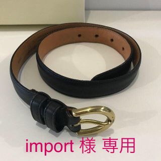 コーチ(COACH)のコーチ ベルト クロ 中古 small(ベルト)