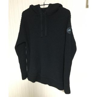 カナダグース(CANADA GOOSE)の【美品】カナダグース  ニットパーカー(ニット/セーター)