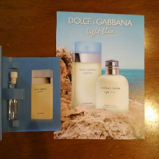 ドルチェアンドガッバーナ(DOLCE&GABBANA)のドルチェ&ガッバーナ 
ライトブルー オードトワレ   サンプル (ユニセックス)