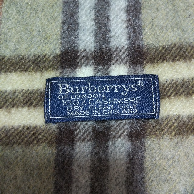 BURBERRY(バーバリー)のバーバリー　カシミヤ　マフラー レディースのファッション小物(マフラー/ショール)の商品写真