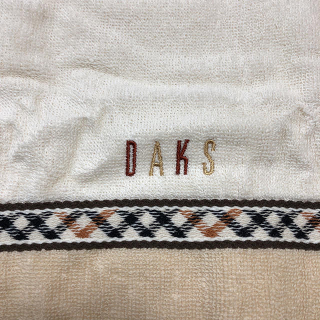 DAKS(ダックス)のDAKS ゲストタオル2枚セット 日本製 インテリア/住まい/日用品の日用品/生活雑貨/旅行(タオル/バス用品)の商品写真