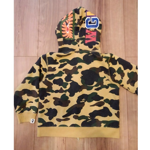 キッズ服男の子用(90cm~)A BATHING APE / KIDS シャークパーカー