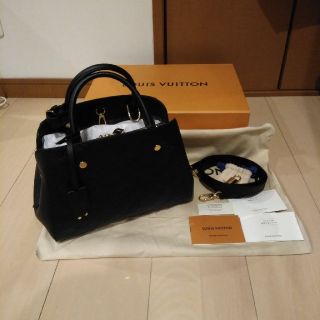 ルイヴィトン(LOUIS VUITTON)の新品同様　ルイヴィトン アンプラント モンテーニュbb(ショルダーバッグ)