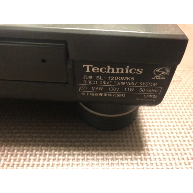 Panasonic(パナソニック)のターンテーブル2台セット/テクニクス/MK5/Technics 楽器のDJ機器(ターンテーブル)の商品写真