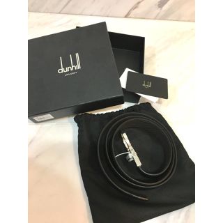 ダンヒル(Dunhill)の新品★dunhill ブラック ベルト(ベルト)