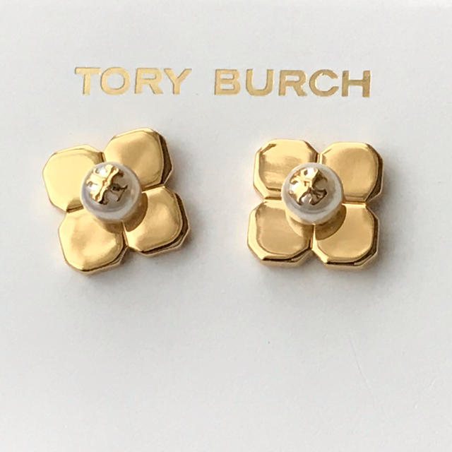 豪華 【新品】自分へのご褒美 卒業式 入学式 ピアス Tory Burch | www