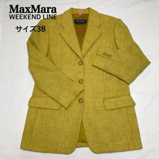 マックスマーラ(Max Mara)のMaxMara WEEKENDLINE ウール100%ジャケット(テーラードジャケット)