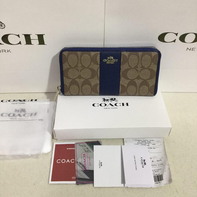 COACH(コーチ)のCOACH  コーチ 長財布 定番人気 新品正規品 レディースのファッション小物(財布)の商品写真
