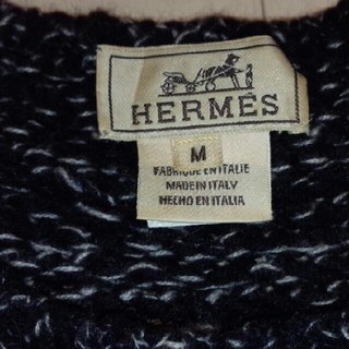 エルメス(Hermes)のエルメス メンズカシミヤセーターM-L  ご確認用(ニット/セーター)