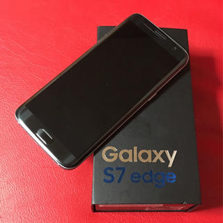 ギャラクシー(galaxxxy)のみっこ様専用Galaxy S7 edge SIMフリー 使用1ヶ月未満 残積なし(スマートフォン本体)