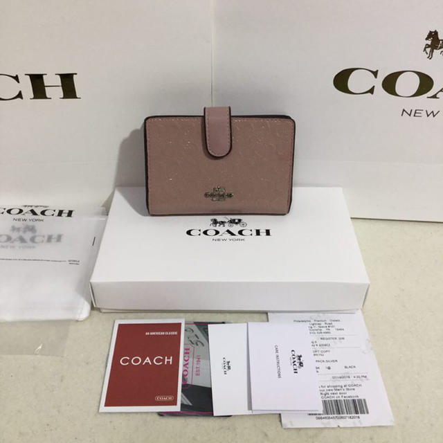 COACH(コーチ)のCOACH  コーチ 長財布 定番人気 新品正規品 レディースのファッション小物(財布)の商品写真