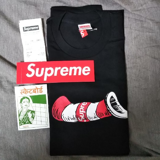 東京の公式通販サイト Supreme cat in the hat TEE (黒)L サイズ1枚 ...