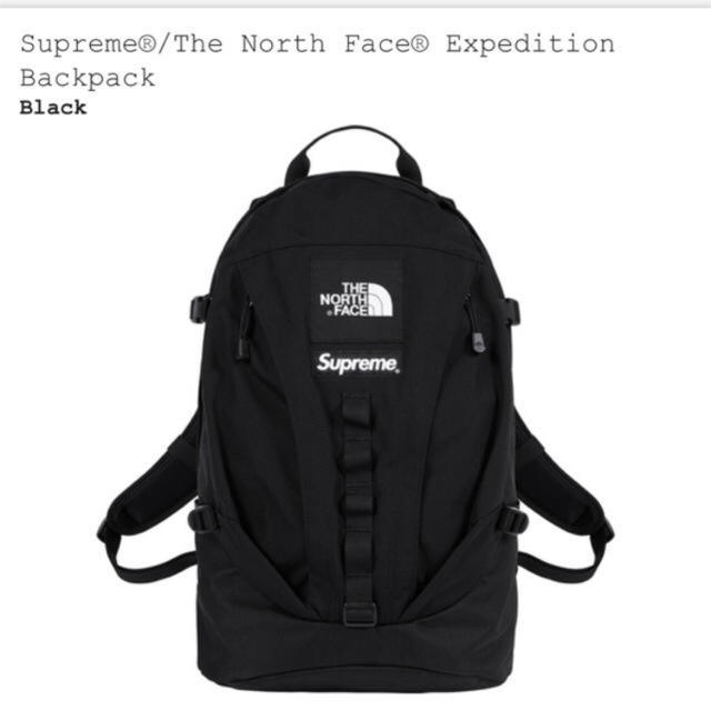Supreme(シュプリーム)のSupreme NorthFace Backpack Black メンズのバッグ(バッグパック/リュック)の商品写真