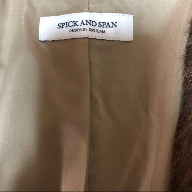 spick&span  フェイクファーコート 2