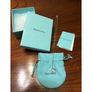 ティファニー(Tiffany & Co.)のTiffany オープンハート(ネックレス)