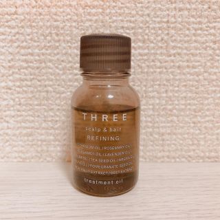 スリー(THREE)の〈THREE〉スキャルプ＆ヘア リファイニング トリートメント オイル(ヘアケア)