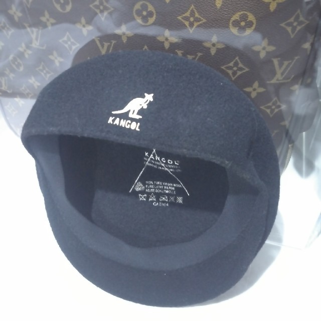 KANGOL(カンゴール)のカンゴール ハンチング 黒  レディースの帽子(ハンチング/ベレー帽)の商品写真