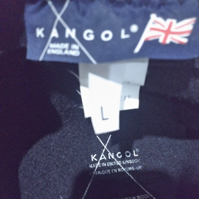 KANGOL(カンゴール)のカンゴール ハンチング 黒  レディースの帽子(ハンチング/ベレー帽)の商品写真