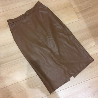 ザラ(ZARA)のZARA フェイクレザータイトスカート ♡♡(ひざ丈スカート)