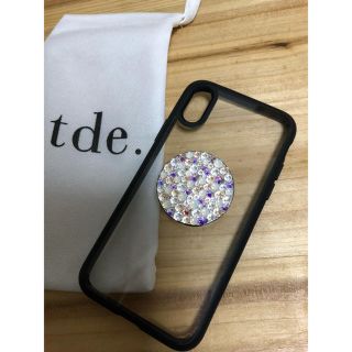 スワロフスキー(SWAROVSKI)の新品 スワロフスキー iPhone X / XS 専用ケース / カバー(iPhoneケース)