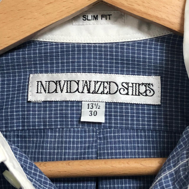 INDIVIDUALIZED SHIRTS(インディヴィジュアライズドシャツ)のINDIVIDUALIZED SHIRTS/長袖シャツ/サイズ13と1/2 メンズのトップス(シャツ)の商品写真