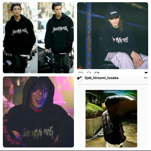 Balenciaga(バレンシアガ)の激レア 名作 VETEMENTS Total Fucking Darkness メンズのトップス(パーカー)の商品写真