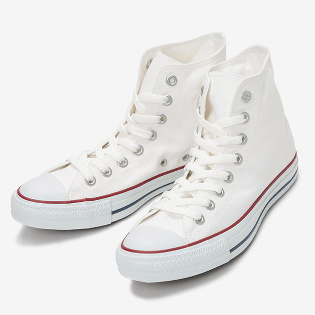 CONVERSE(コンバース)のコンバース キャンバス オールスター ハイカット オプティカルホワイト 24.5 レディースの靴/シューズ(スニーカー)の商品写真