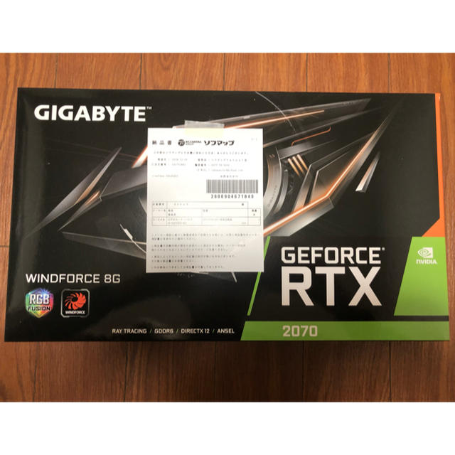 限定価格セール！ 【新品】GIGABYTE GV-N2070WF3-8GC RTX2070 PCパーツ