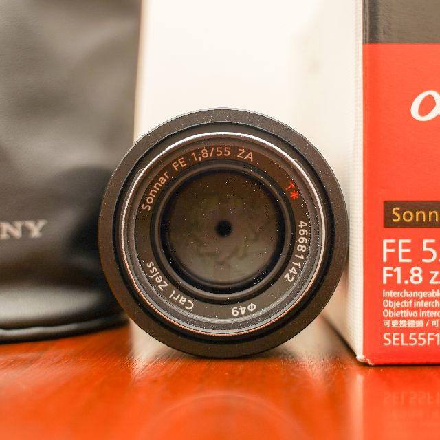 SONY(ソニー)のSony Sonner T＊ FE 55mm F1.8 SEL55F18Z スマホ/家電/カメラのカメラ(レンズ(単焦点))の商品写真