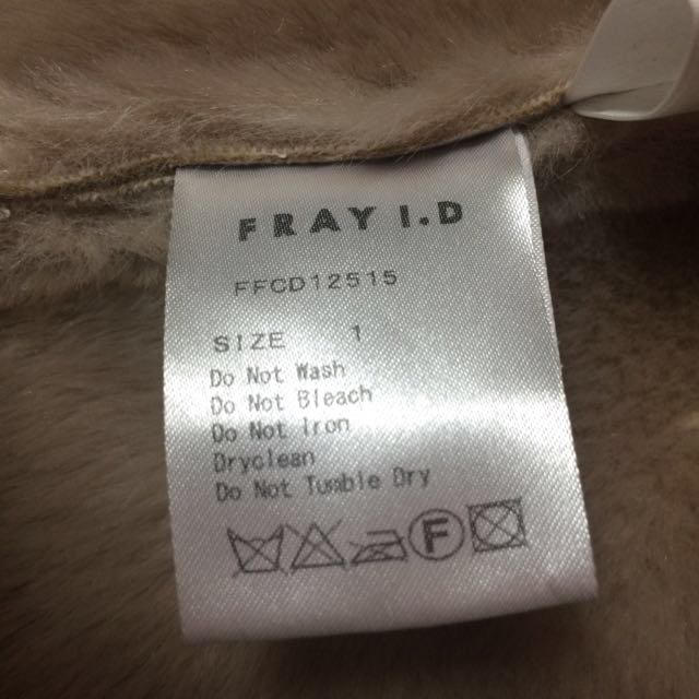 FRAY I.D(フレイアイディー)のFRAY I.D♡ムートンコート レディースのジャケット/アウター(毛皮/ファーコート)の商品写真