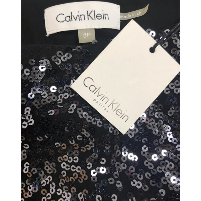 Calvin Klein(カルバンクライン)のカルバンクライン Calvin Klein スパンコールスカート レディースのスカート(ミニスカート)の商品写真