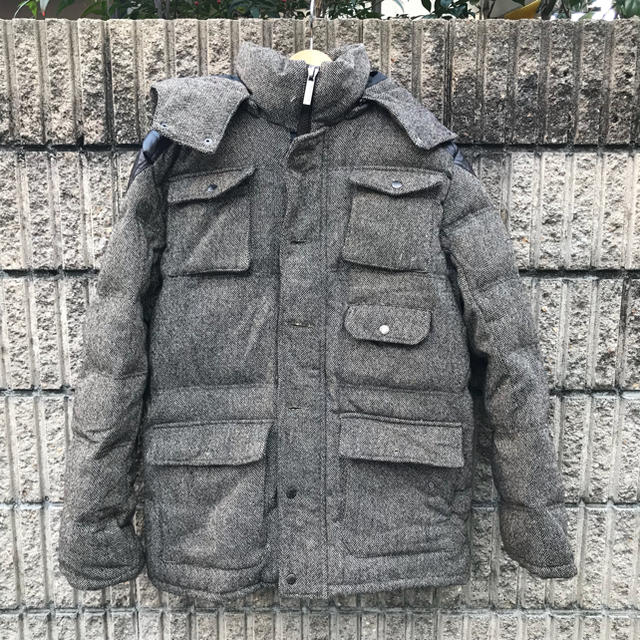 Macfion ダウンジャケット ツイード 185(XL程度) メンズのジャケット/アウター(ダウンジャケット)の商品写真