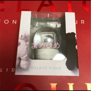 ジェラートピケ(gelato pique)の新品♡2018スノードームノベ♡ジェラートピケ(置物)