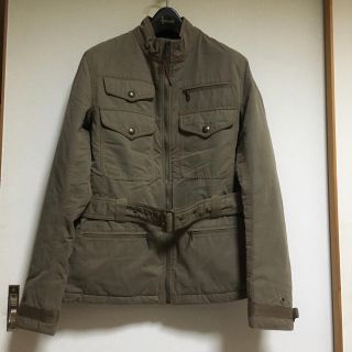 ラルフローレン(Ralph Lauren)のRALPH LAUREN カーキ 中綿ジャケット(ダウンジャケット)