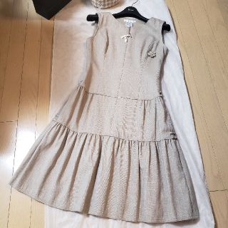 ルネ(René)の最終出品　ノベルティー付　ルネ(34)フロントジップワンピース フォクシー(ひざ丈ワンピース)