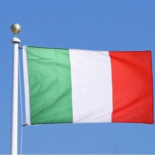 即買OKイタリア国旗 ITALY伊太利亜タペストリー 150X90cmレストラン(ロールスクリーン)
