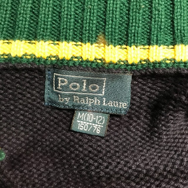 POLO RALPH LAUREN(ポロラルフローレン)のラルフキッズ150　ジップカーディガン キッズ/ベビー/マタニティのキッズ服男の子用(90cm~)(カーディガン)の商品写真