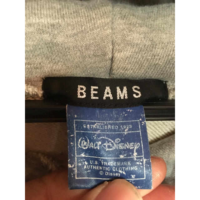 BEAMS(ビームス)のセール中❗️BEAMS×mickeyコラボヴィンテージパーカー★size M★ メンズのトップス(パーカー)の商品写真