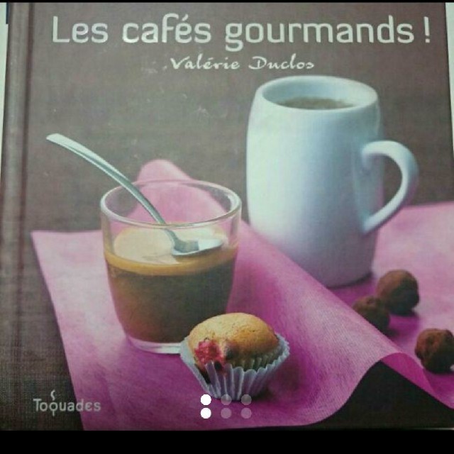 洋書 洋菓子  les cafes gourmands！ エンタメ/ホビーの本(洋書)の商品写真