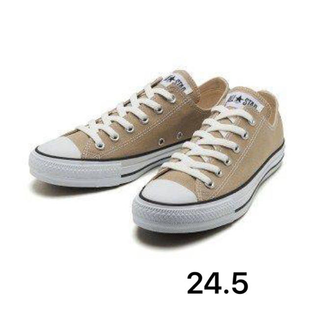 CONVERSE(コンバース)のコンバース  ベージュ  24.5cm   ローカット レディースの靴/シューズ(スニーカー)の商品写真