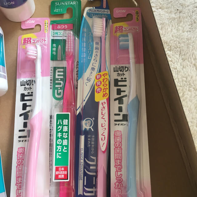歯磨きセット キッズ/ベビー/マタニティの洗浄/衛生用品(歯ブラシ/歯みがき用品)の商品写真
