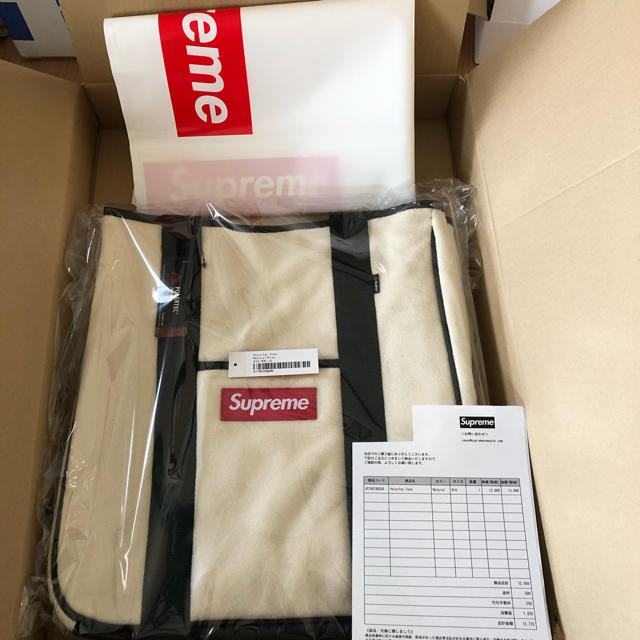 Supreme(シュプリーム)のSupreme  Polartec Tote メンズのバッグ(トートバッグ)の商品写真