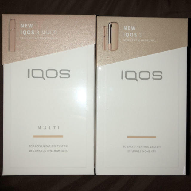 タバコグッズ新品未開封 新型アイコス3 キット IQOS ブリリアントゴールド 20台セット