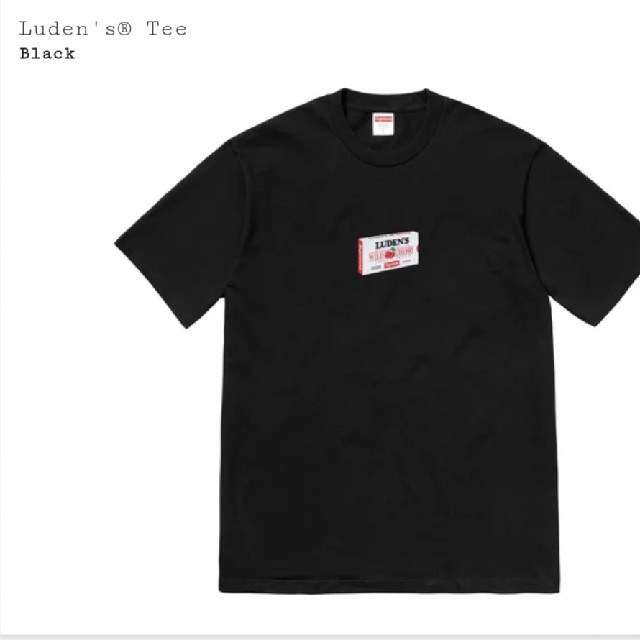 Supreme(シュプリーム)のSupreme Luden’s Tee sizeM black メンズのトップス(Tシャツ/カットソー(半袖/袖なし))の商品写真