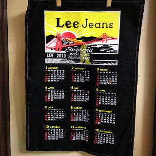 リー(Lee)の新春お値下げ☆2019年用☆Ｌｅｅ布カレンダー(カレンダー/スケジュール)